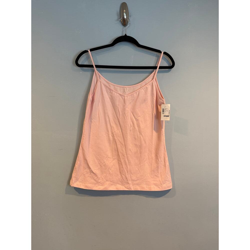 Saks Fifth Avenue Blush Pink Stretch Camisole Tank Top Medium BNWT